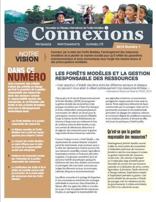 Connexions Issue 1 2013